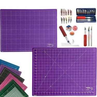 Imagem de Base de Corte Dupla Face Multiuso Cortar Papel Tecido Artesanato Patch