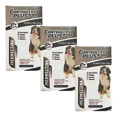 Imagem de Antipulgas e Anticarrapatos 12 Comprimidos Plus para Cachorros Grandes