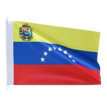 Imagem de Bandeira  Oficial 1,50x0,90m C/ Anilhas P/ Mastro  - Tem Tudo OnLine