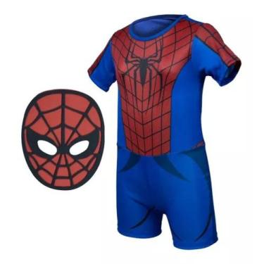 Imagem de Fantasia Homem Aranha com Máscara ( dos 2 aos 12 anos ) - SGB Modas e 