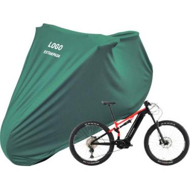 Imagem de Capa Bike Oggi Razzo Mtb Tecido Helanca Macio Com Elástico - Mz, Verde