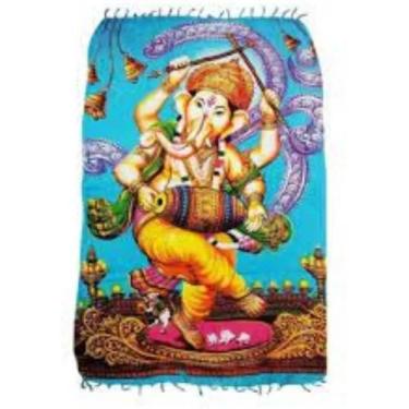 Imagem de Canga Praia Indiana Ganesha Deusas Moda Beach Ocean - Bali