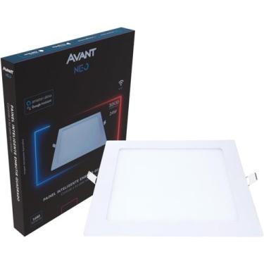Imagem de Painel Plafon Inteligente Wifi Neo Embutir 24W Bivolt Avant