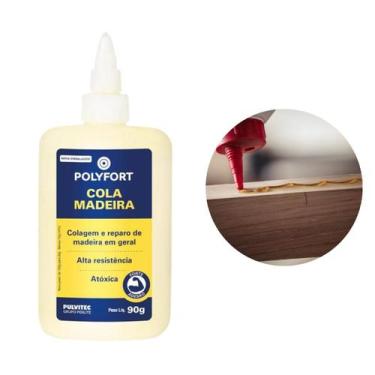 Imagem de Cola Madeira Forte Adesão Tecido MDF Polyfort 90g Pulvitec