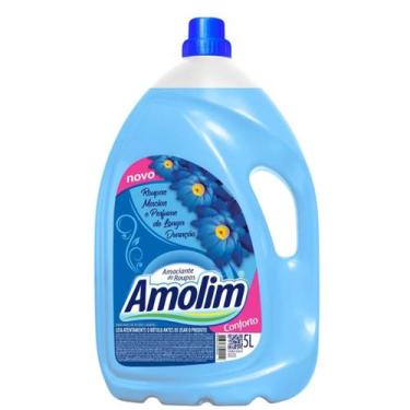 Imagem de Amaciante Azul Conforto Amolim Amaciante Rosa Ternura Amolim Maciez na