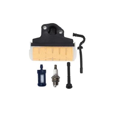 Imagem de ZENGYL MS250 MS210 MS230 Filtro de Ar Filtro de Óleo Combustível Vela de Ignição Kit de Tubo de Óleo Serve para Stihl MS250 021 023 025 MS210 MS230 Peças de Reposição de Motosserra