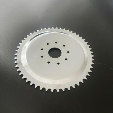 Imagem de CDHPOWER Roda dentada de corrente de 9 furos 52T para corrente 415/415H, roda dentada de corrente de motor para bicicleta motorizada a gás 2 tempos 66cc/80cc/YD100/YD85