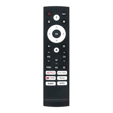 Imagem de Controle remoto de voz de substituição ERF3AF90H compatível com Smart TV Hisense ULED 4K UHD 55U8K 65U8K 75U8K 85U8K 85U7K 100U8K 55U7K