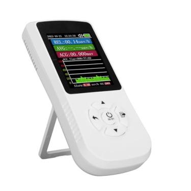 Imagem de Detector de Radiação Counter Nuc 2.8 I LED Display X Y β Raios Dosímetro de Radiação Portátil Campainha Embutida Bateria de 2.000 Mah que Este Detector oferece. Usb Permite