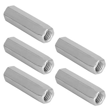 Imagem de Fixadores Roscados de Porca Sextavada Longa de Aço Zincado para Uso de Manutenção Em Aparelhos Domésticos e de Escritório (M10*40)