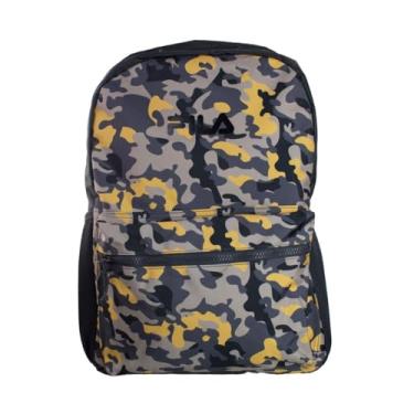 Imagem de Mochila Print Fila Unissex Cinza Escuro