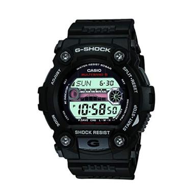 Imagem de Casio Relógio masculino GW-7900-1CR G-Shock com mostrador digital de quartzo preto, Preto, Cronógrafo, digital