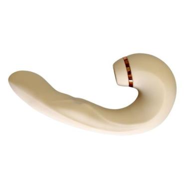 Imagem de Vibrador Triplo Clitoris Vagina Pulsador Anal Estimulação Sugador Puls