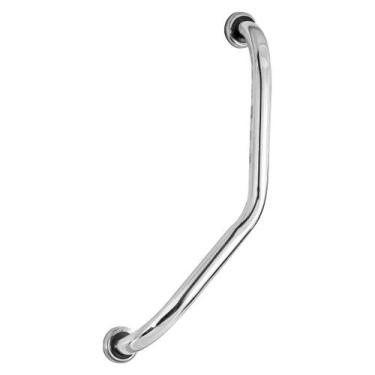 Imagem de Barra De Apoio Angular Para Banheiro 40x40cm - ContelStore