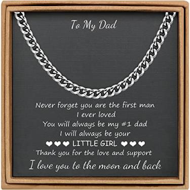 Imagem de Colar masculino cubano com corrente para namorado prata ouro aço inoxidável 6 mm 10 mm hip hop aniversário joias para homens, 22 inches, Sem pedras preciosas