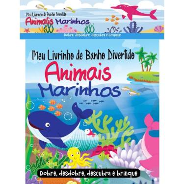 Imagem de Meu Livrinho de Banho Divertido - Animais Marinhos