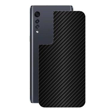 Imagem de Película Para Lg Velvet - Traseira De Fibra De Carbono Preta - Gshield