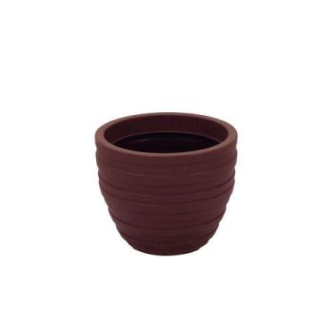 Imagem de Vaso Tramontina Inca Polietileno Terracota 38cm Tramontina