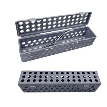 Imagem de YOUYA DENTAL Estojo Para Esterilização De Instrumentos Odontológicos, Estojo Para Cassete De Plástico Para Autoclave, Instrumento Cirúrgico Médico, Fórceps Odontológicos, Espátulas, Recipiente Para