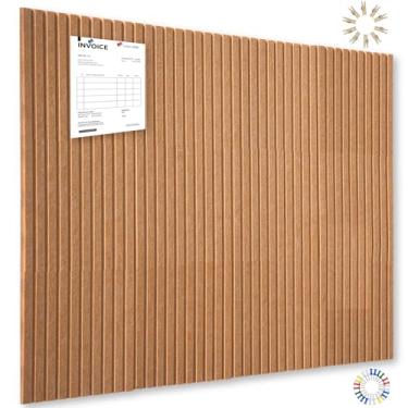 Imagem de Placa de cortiça grande para escritório placa de feltro preta - amarelo 12 peças