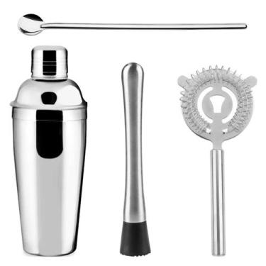 Imagem de Kit Bar Iniciante 3 Bartender 4 Peças - WebBar
