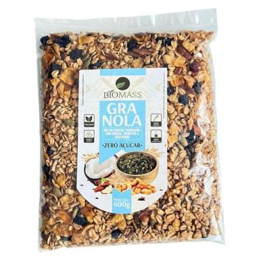 Imagem de Granola zero açucar pacote 400g biomass