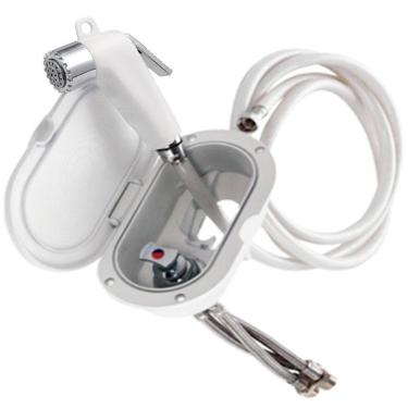 Imagem de Ducha De Popa Com Suporte Em Abs Uv Gatilho E Ducha 4Mts