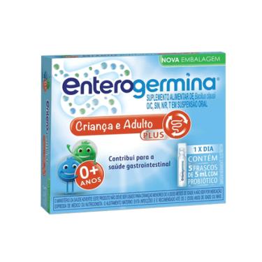 Imagem de Enterogermina Plus 5 frascos 5ml SANOFI-AVENTIS