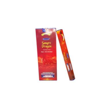 Imagem de Incenso Indiano Satya Massala 6cx c/ 20 Varetas - Sangue de Dragão