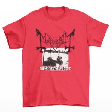 Imagem de Camiseta Mayhem Deathcrush EP 1987 Posercorpse Black metal, Thrash met