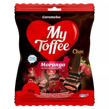 Imagem de Bala My Toffee Chocolate com Morango 90g Riclan