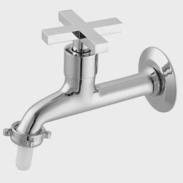 Imagem de Torneira para Jardim de Parede Meber 1130 Universal C 28 Cromado