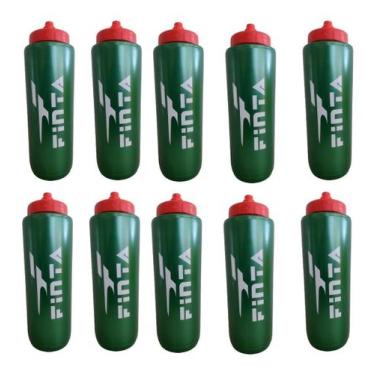 Imagem de 10 Squeeze Garrafa Futebol 1 Litro Garrafinha - Finta