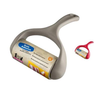 Imagem de Rolo Adesivo 30 Folhas Remove Tira Pelos Multiuso - Sanremo