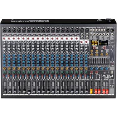 Imagem de Amw An20 Mesa De Som 20 Canais Com 4 Auxiliares 99 Efx E Usb