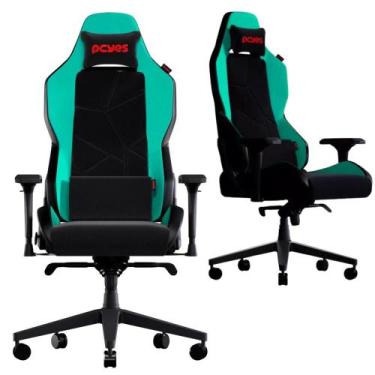 Imagem de Cadeira Gamer Sentinel Pcyes Mint Green Com Apoio Braço Ajuste 4D Cor 