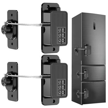 Imagem de Fechadura da porta do refrigerador, geladeira e freezer wilniry com senha