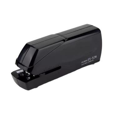 Imagem de Grampeador Elétrico Mesa Escritório Preto Papel Cartão 24Fls - Motivat