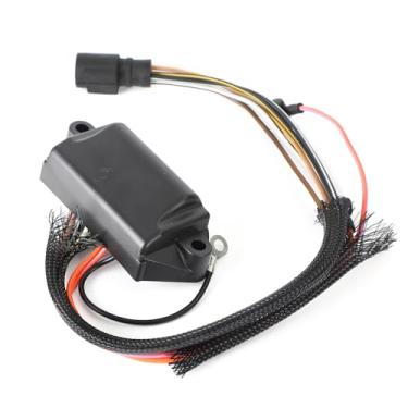 Imagem de VIPIH Conjunto de caixa de comutação CDI Power Pack adequado para Johnson Evinrude 4 5 6 8 9,9HP 14 15 20 25 28 30 35HP 40 45 48 50 55 60HP 396141 582281 586800