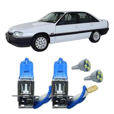 Imagem de Par Lâmpadas H3 55W 12V Super Branca 4300K Omega 1992 A 1998 - FullLig