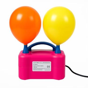 Imagem de Inflador Compressor Elétrico para Balões e Bexigas – Bomba de Ar 110V, Rápido e Eficiente para Festas e Decoração