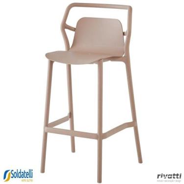 Imagem de Banqueta Outdoor Enjoy UV Empilhável Várias Cores - Rivatti, Fendi