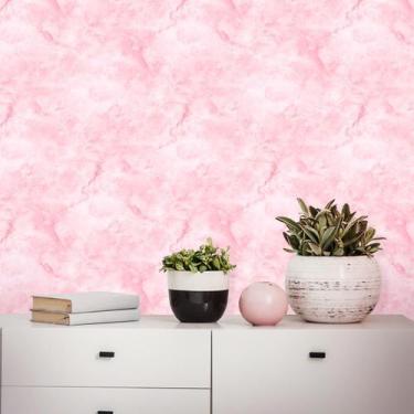 Imagem de Papel de Parede Autocolante Mármore Bubblegum Pink 250 - Inove Papéis 