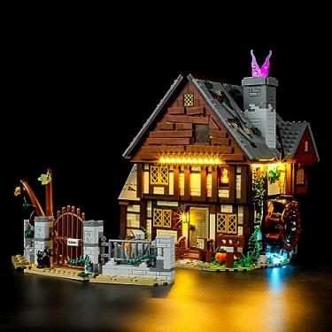 Imagem de BRIKSMAX Led Lighting Kit for LEGO-21341 Disney Hocus Pocus: The Sanderson Sisters' Cottag - Compatible with Lego ldeas Building Blocks Model- Not Include Lego Set