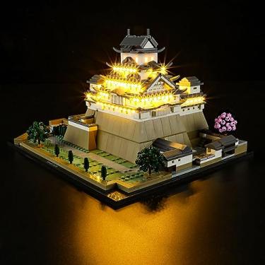 Imagem de GEAMENT LED Light Kit Compatible with Lego Himeji Castle - Lighting Set for Architecture 21060 (Model Set Not Included)