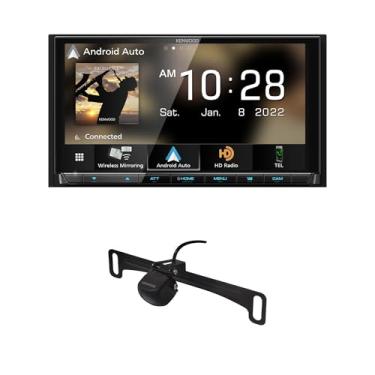 Imagem de KENWOOD Receptor estéreo automotivo DMX958XR EXCELON Reference 17.3 cm Full HD com tela sensível ao toque | Câmera de backup universal KENWOOD CMOS-240U