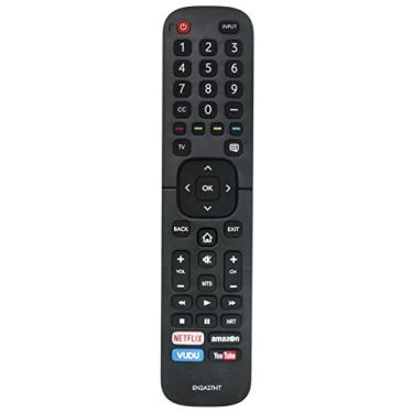 Imagem de EN2A27HT Controle remoto substituto compatível com HISENSE TV 30H5D 40H5D 43H5D 43H620D 30H5D 40H5D 43H5D 43H620D 43H6D 43H7D 55H6D 55H7D 55H8C 60DU60H8C 65EU6070 65H620D 65H6D H6D H6D H6D H6D 43H8C 49H6E