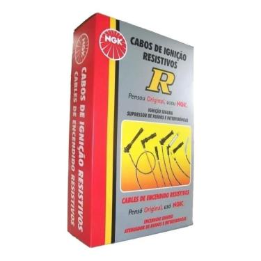 Imagem de Jogo Cabos Vela Ngk Fox Crossfox Spacefox 1.0 1.6 01/ Stv25