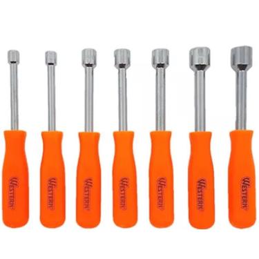 Imagem de Kit Ferramenta Jogo Com Chaves De Canhão De 5 A 13mm