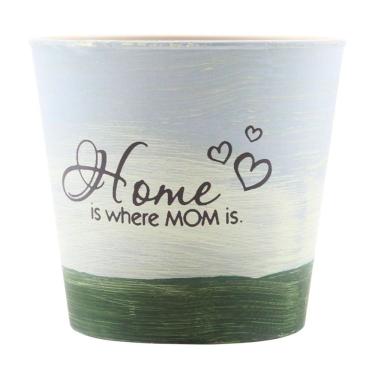 Imagem de Mini Vaso De Planta Cachepot Estampado Decorado 12,5cm